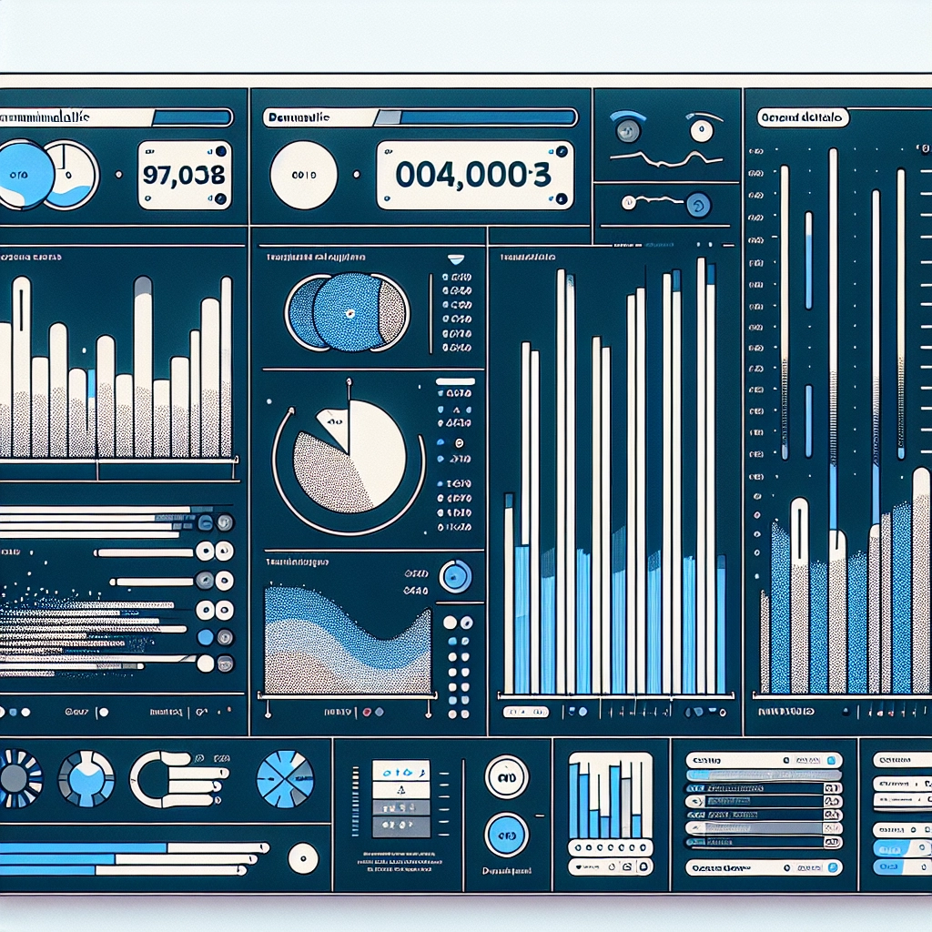 Minimalist charity performance dashboard displaying real-time metrics and impact data